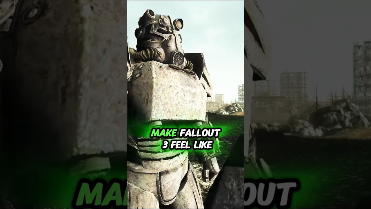 Три блестящих мода Fallout 3 OVERHAUL на 2025 год
