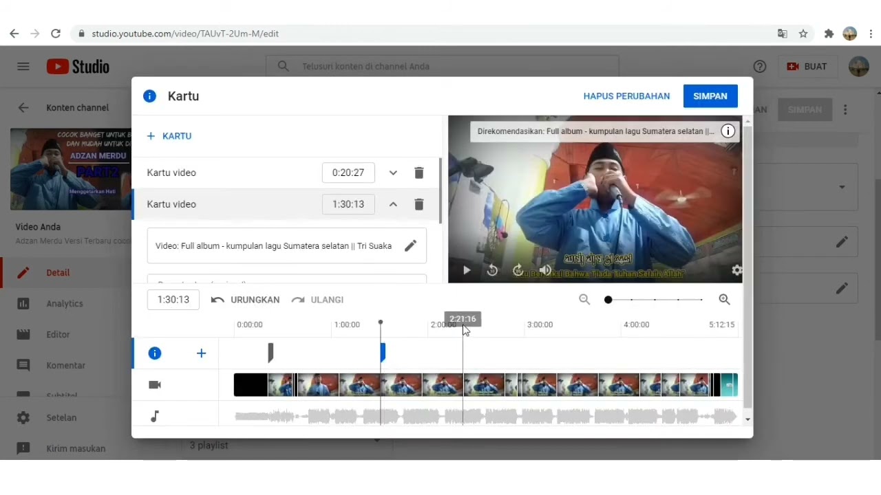 cara memasang kartu pada video YouTube dan layar akhir untuk menambah view|| Terbaru 2021