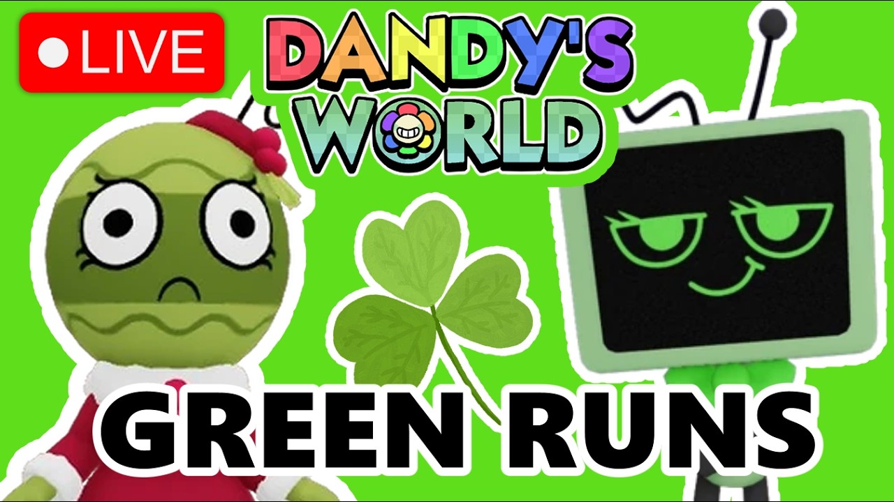☘️ST PATRICK'S DAY GREEN RUNS ☘️
