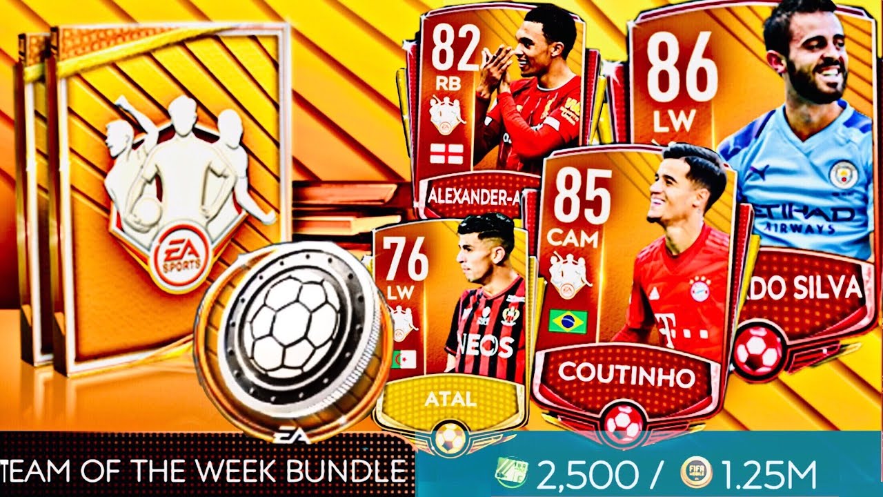 TOTW BUNDLE PACKS OPENING \\ we got first totw elites in fifa Mobile 20 - How to get totw tokens