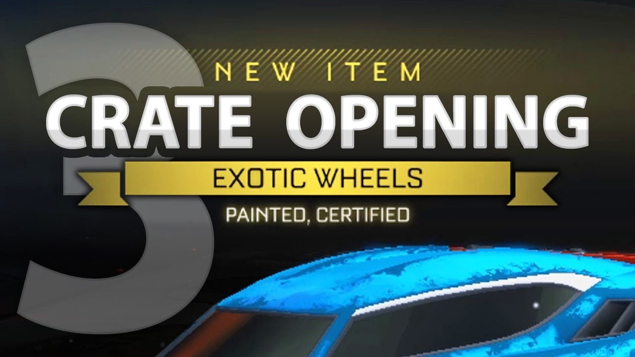SO LUCKY!!! - Rocket League CRATE OPENING 3 - (CC3)