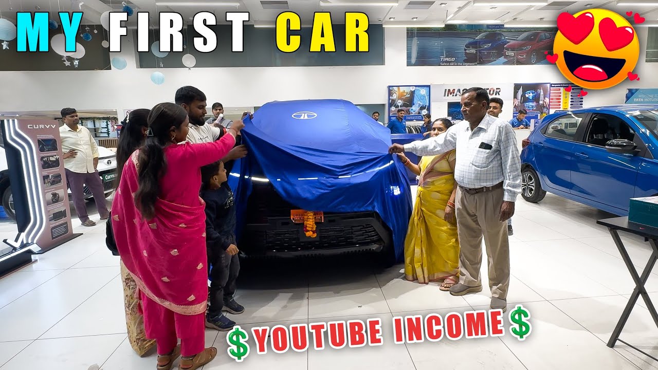 Taking Delivery of Tata Safari Dark Edition
