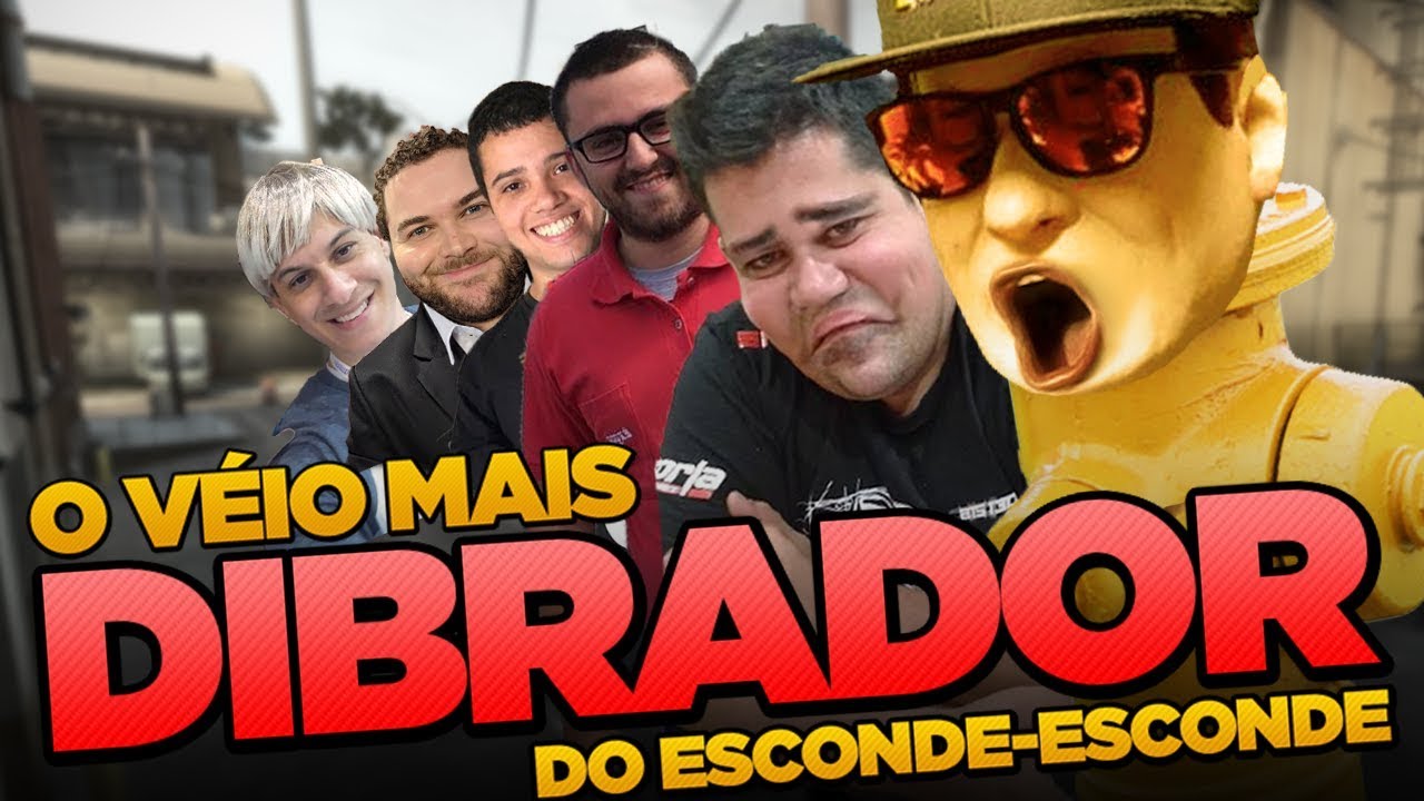 O V&Eacute;IO MAIS DIBRADOR DO ESCONDE ESCONDE