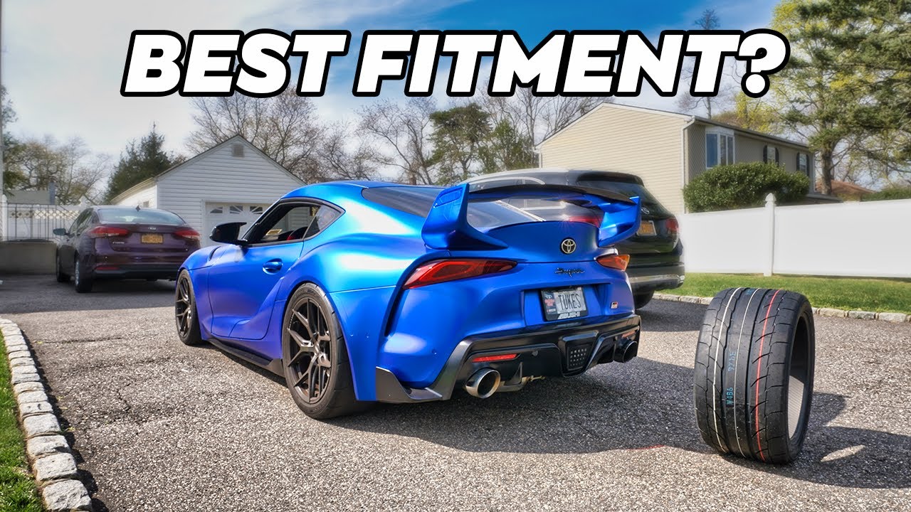WATCH Before You Buy Wheels For Your MK5 Supra *Best Fitment Specs*
