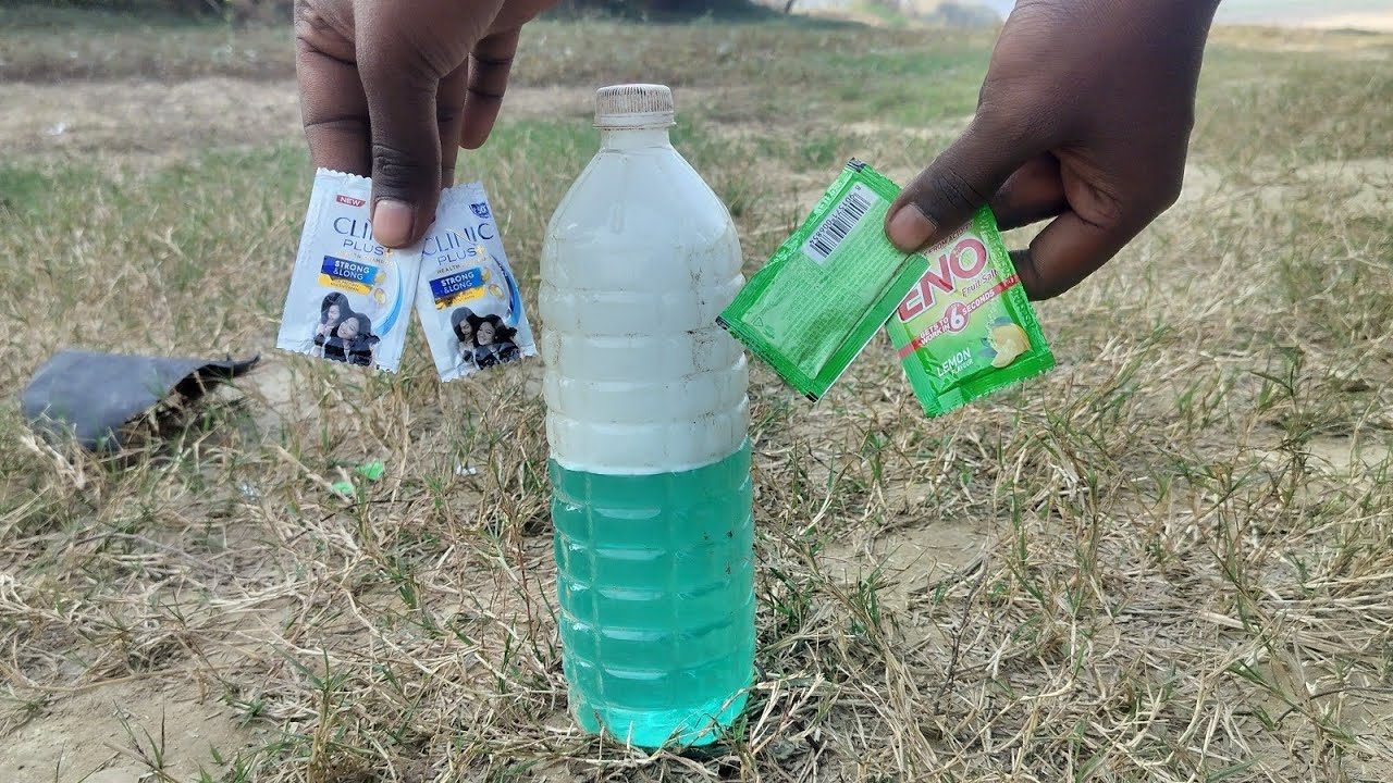 Shampoo Aur  Mix Karne Se Kya Hota Hai😱 कमल का एक्सपेरिमेंट शैंपू और इनो से 👍