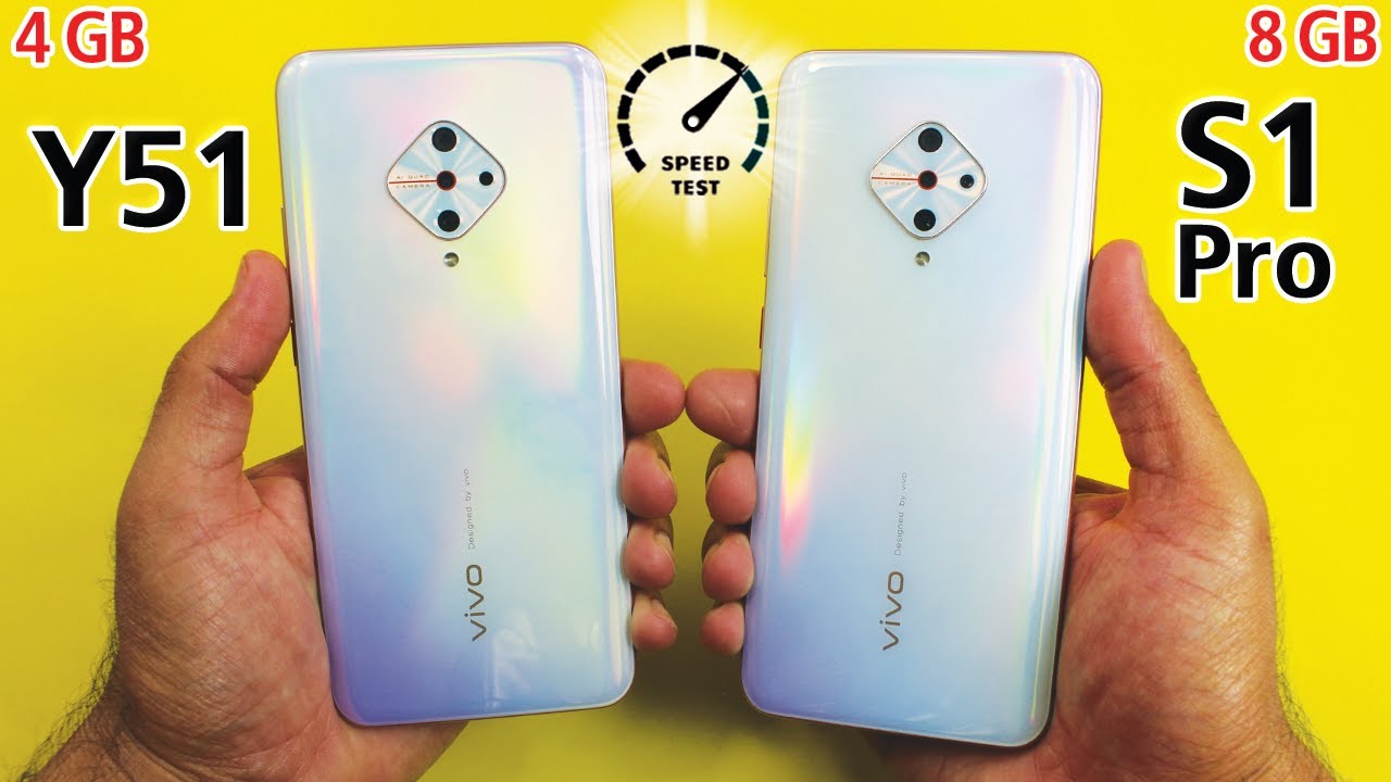 Vivo Y51 vs Vivo S1 Pro - Speed Test!