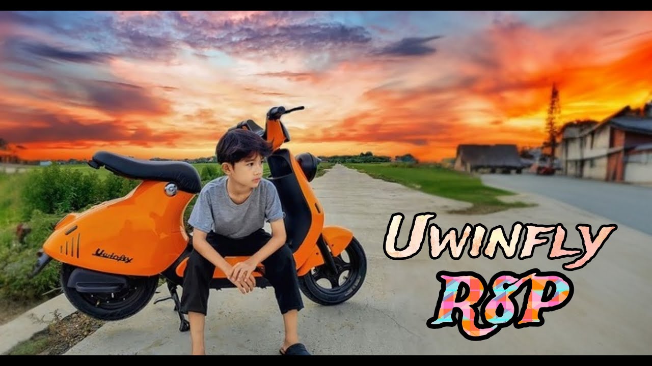 Review sepedaku Uwinfly R8P sepeda listrik desain mirip vespa unyu, rf8 r8s selis modifikasi keren