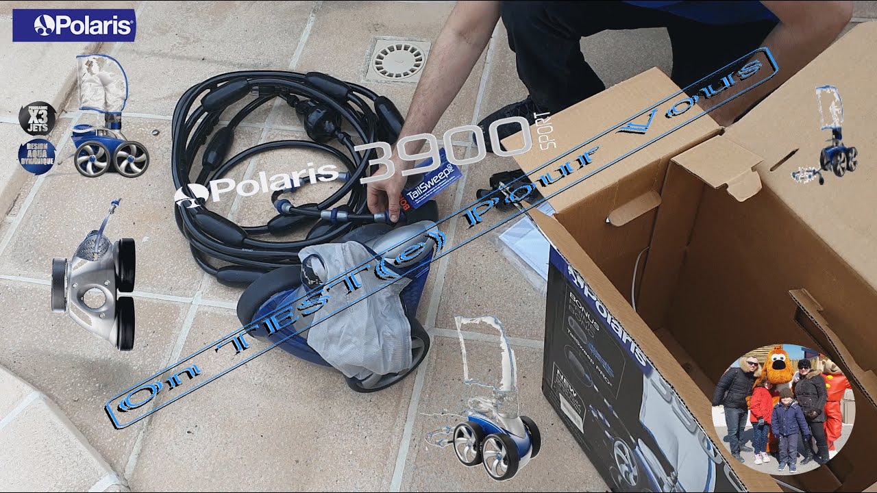 Test du robot de piscine Polaris 3900 Sport 2/2
