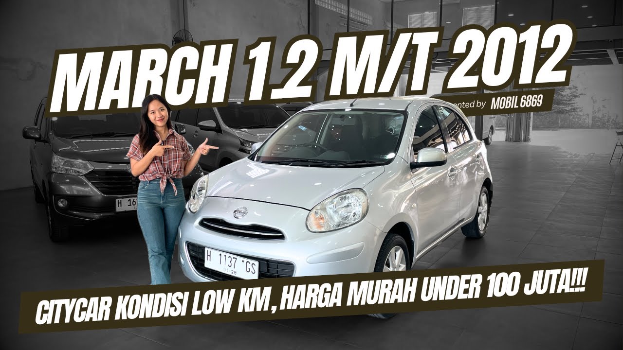 SPESIAL CITYCAR LOW KM UNDER 100 JUTA NISSAN MARCH 2012!!! MOBIL BEKAS MURAH SEMARANG
