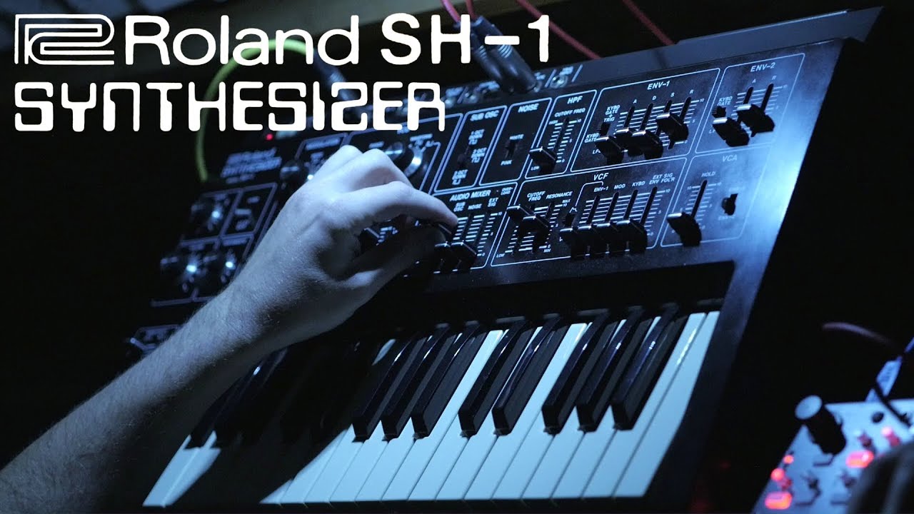 Roland SH-1 & Korg SQ-1 'Berlin School' One-synth melodic pattern tweaking and drones