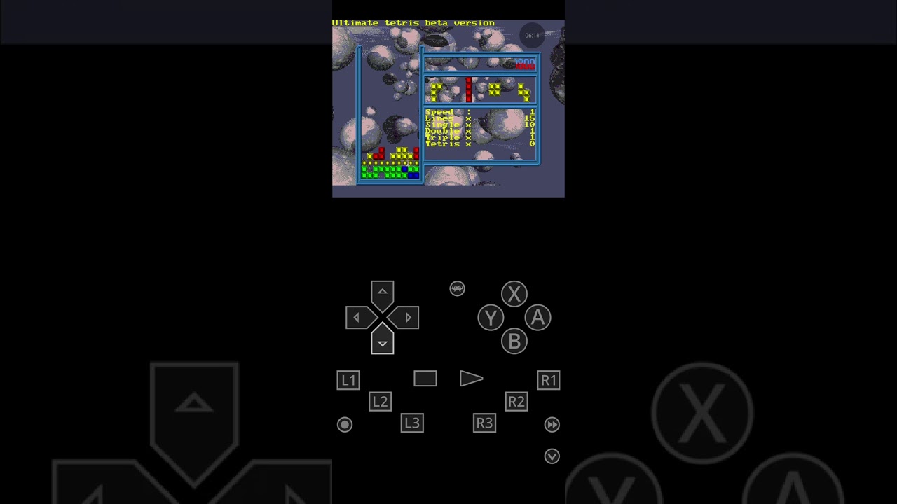 Ultimate Tetris sur Mega Drive