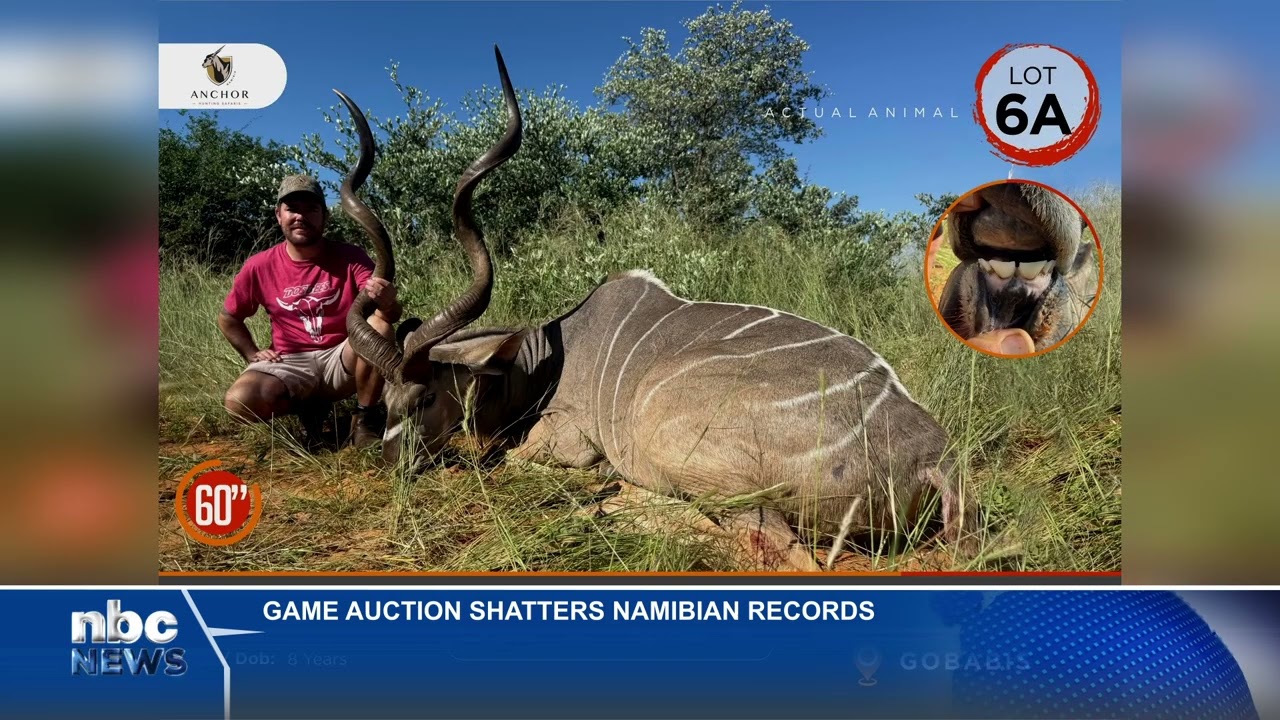 GAME AUCTION RECORDS SHATTERED IN WINDHOEK - nbc