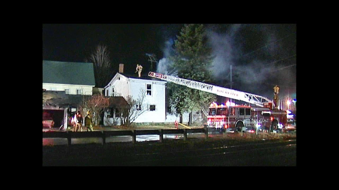 Summer St. Rochester, NH fire    01/11/2000..