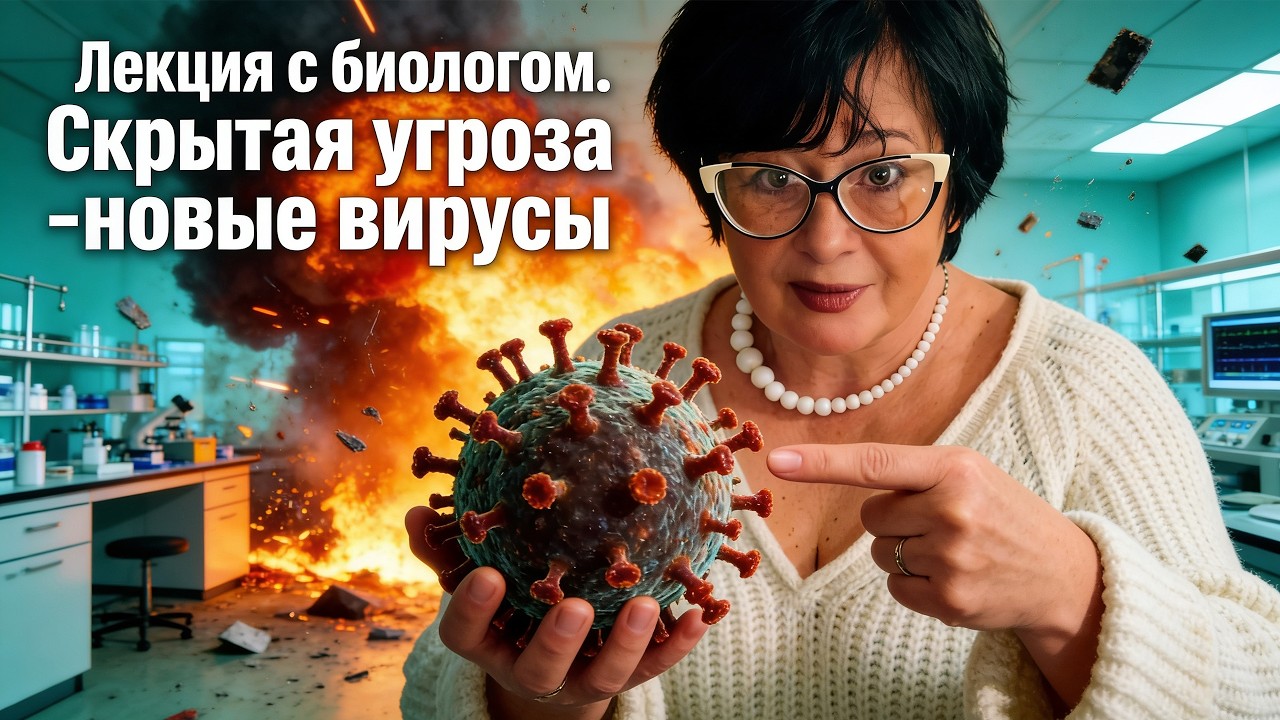 Лекция с биологом. Скрытая угроза - новые вирусы.
