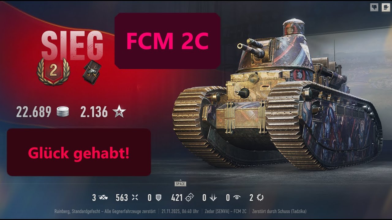 FCM 2C - Glück gehabt