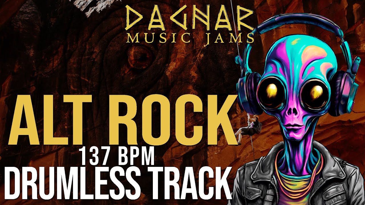 Alt Rock - Drumless Track | 137 BPM | No Drums | Backing Track Jam For Drummers