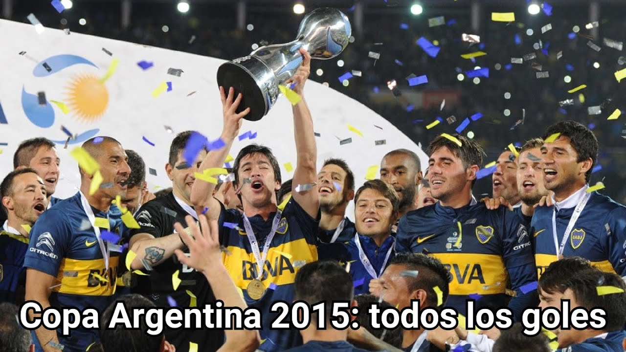 Todos los goles de Boca campe&oacute;n de la Copa Argentina 2015