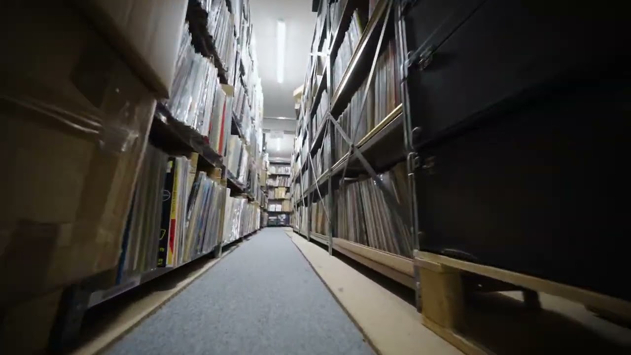 A Tour Of The Warehouses At RareVinyl.com