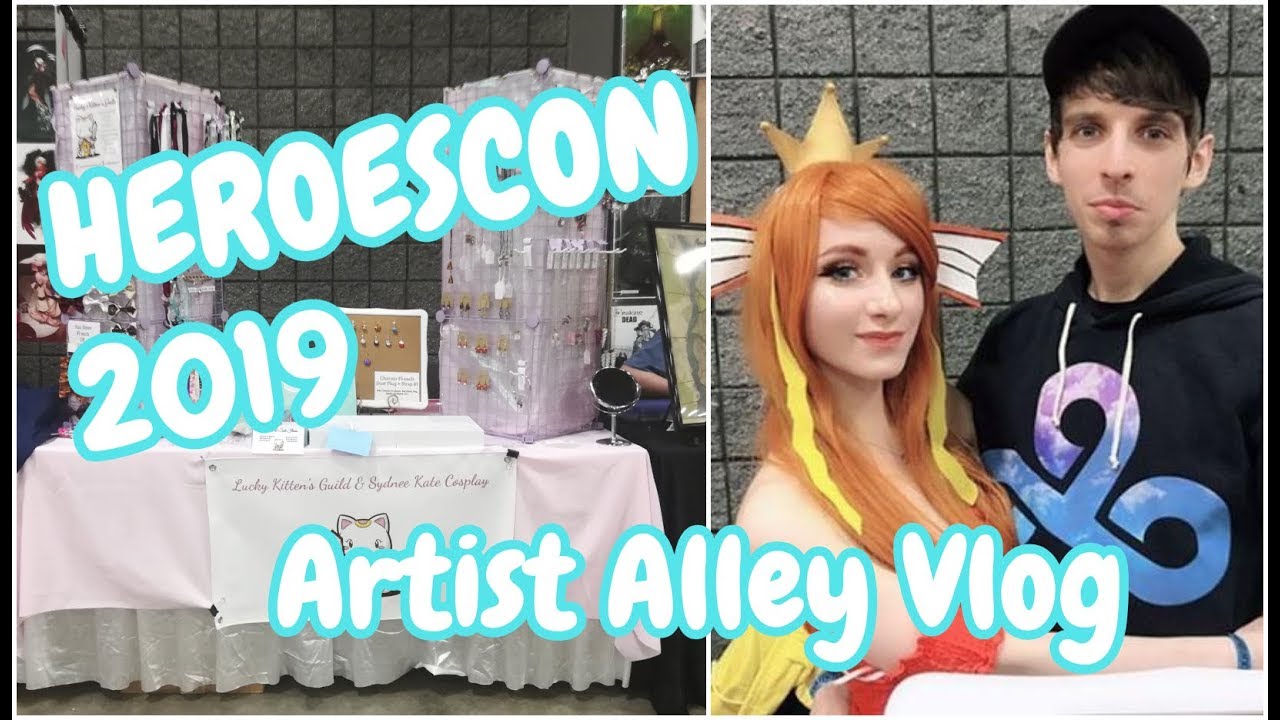 HEROESCON 2019 VLOG! | Artist Alley Vlog!