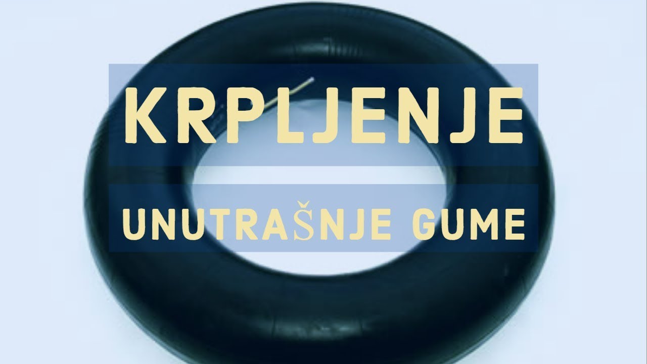 Krpljenje traktorske unutrasnje gume