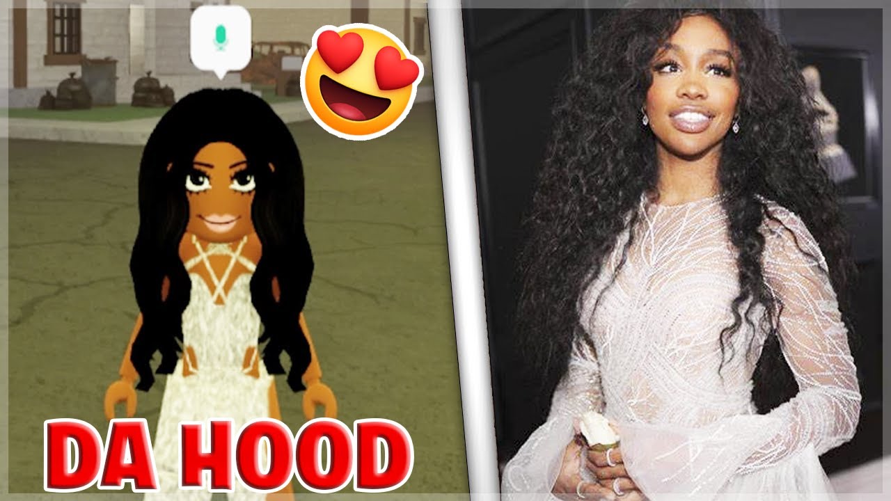 SZA SINGS WITH VOICE CHAT!😍 (ROBLOX)