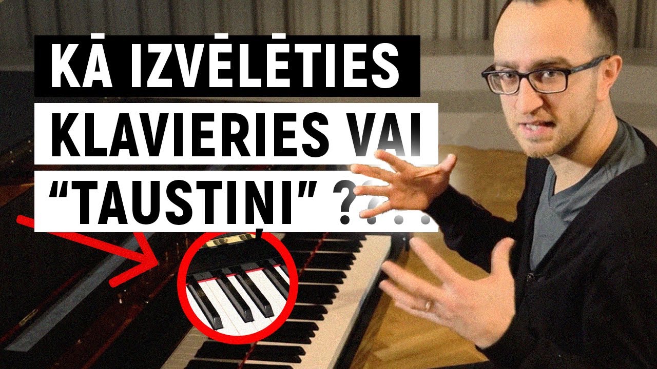Digitalās vai akustiskās klavieres? Kādus taustiņinstrumentus pirkt?