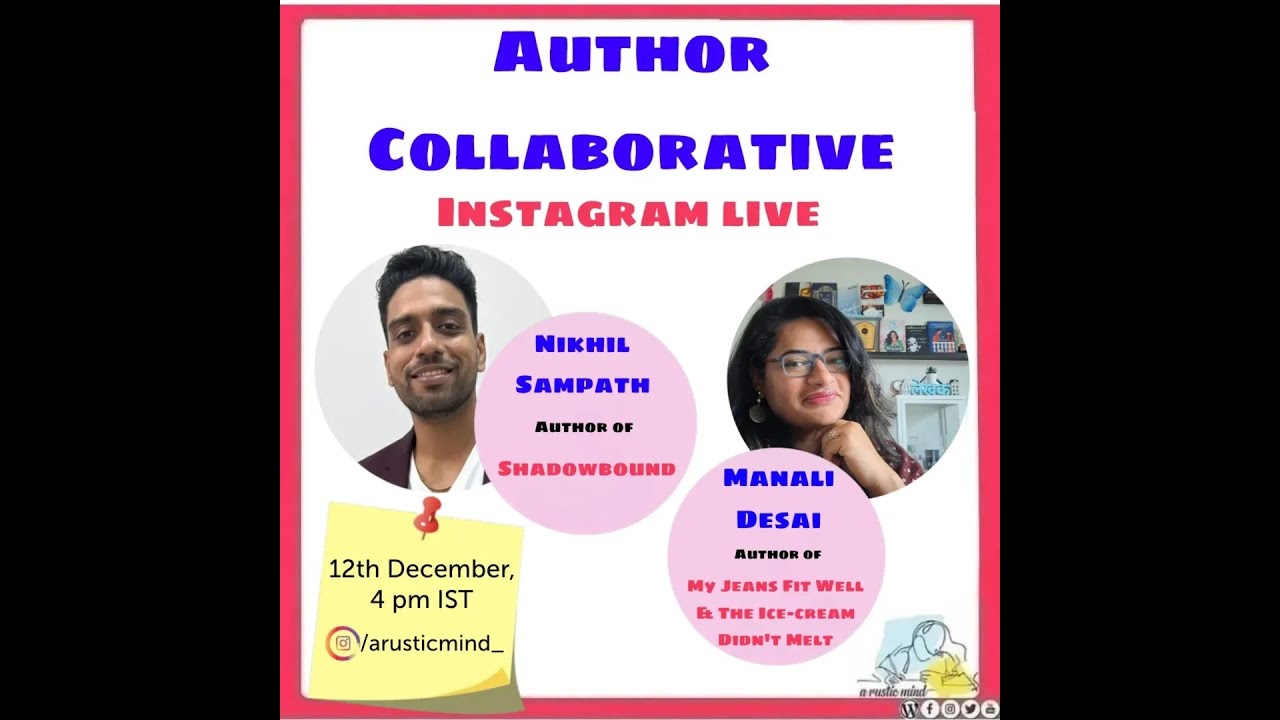 Author Collaborative ~ In Conversation with Nikhil Sampath