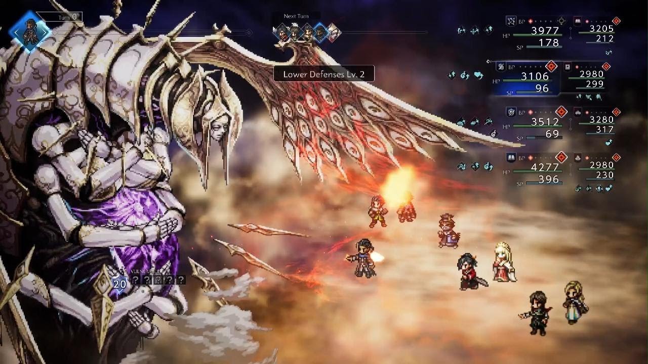 OCTOPATH TRAVELER 0 vs Orsantos