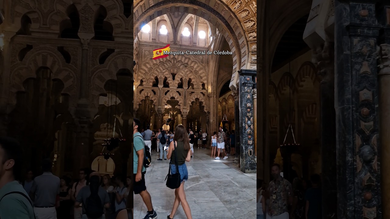 Marvelous MEZQUITA - CATEDRAL DE C&Oacute;RDOBA Walking Tour 🇪🇦 #travel #spain #world #beautiful