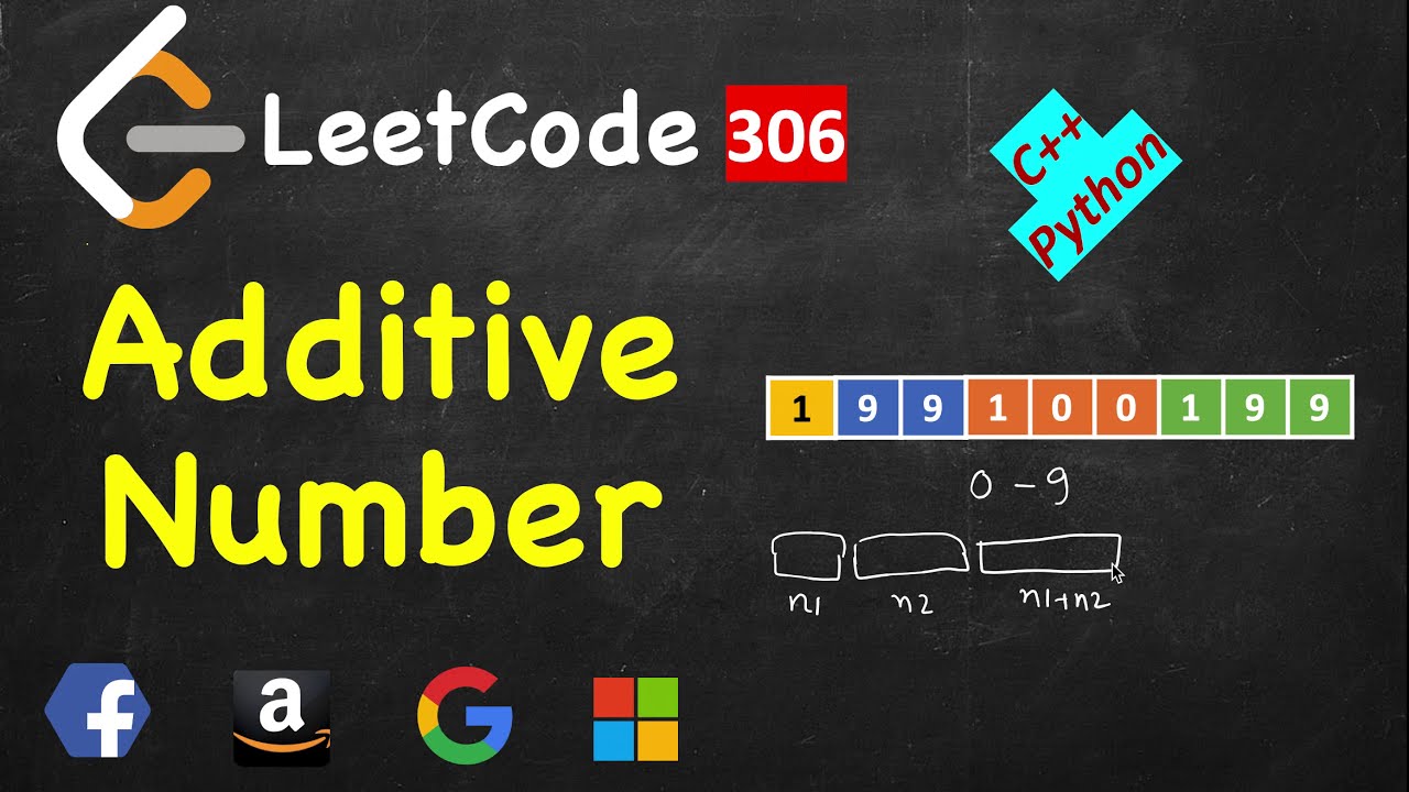 Additive Number | LeetCode 306 | C++, Python