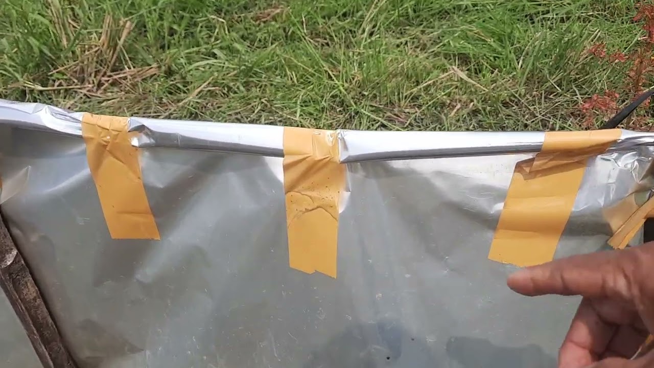 Perbedaan pagar plastik aluminium foil untuk pagar tanaman padi yang baru dan bekas