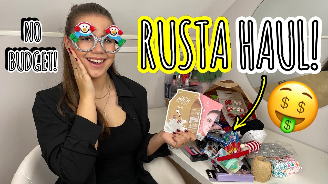 NO BUDGET RUSTA HAUL!✨ Köper allt på fel hylla - haul🛍