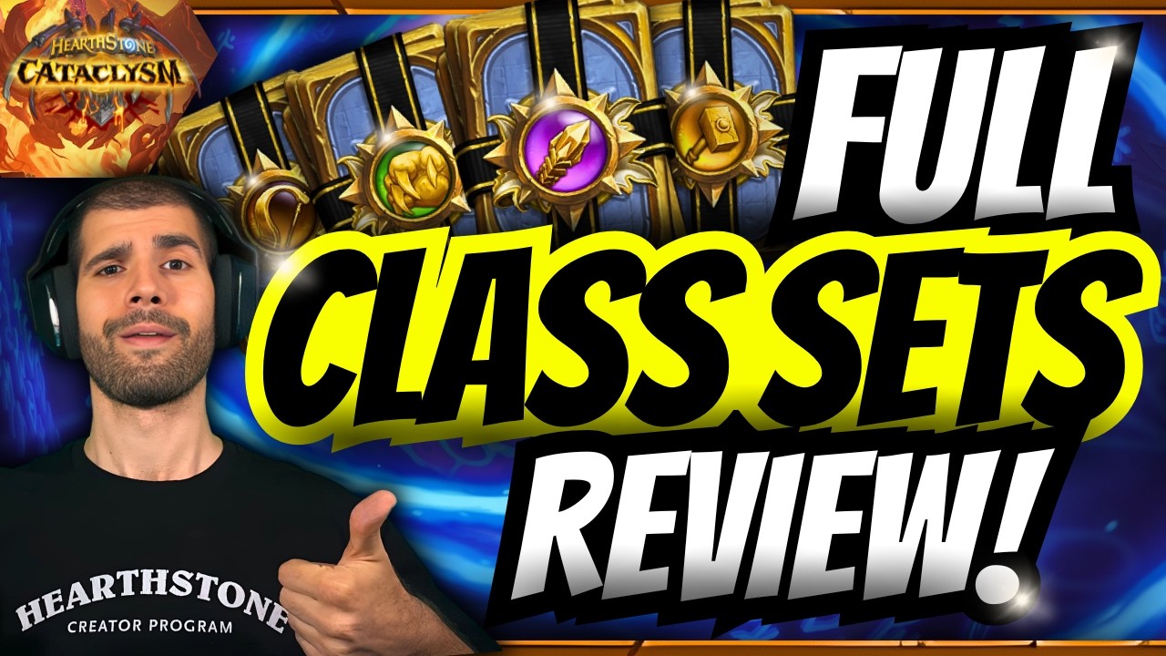💥 ALL CLASS SET CARDS REVIEW! HEARTHSTONE CLASS SETS 🔥