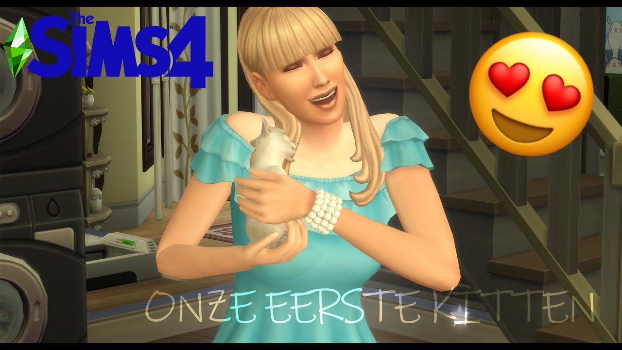 Wij hebben een kitten | De sims 4 | Let's Play | Nederlands