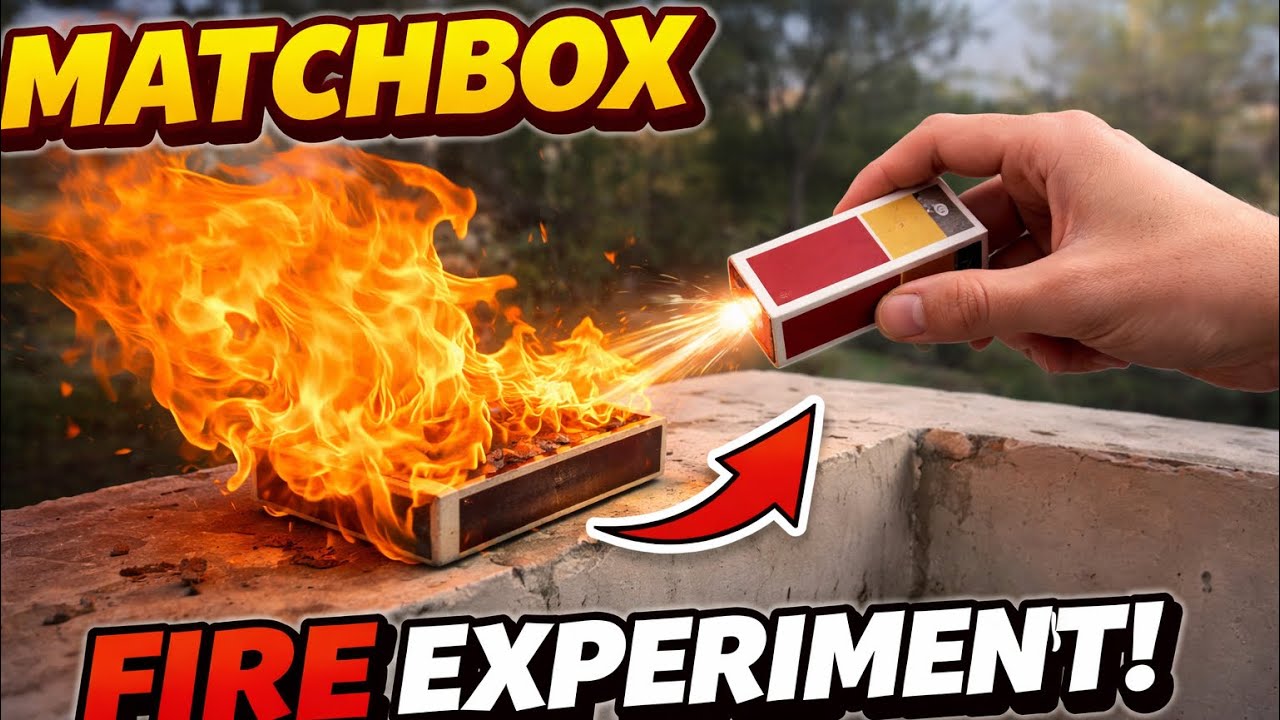 Matchstick Experiment Gone Crazy 🔥