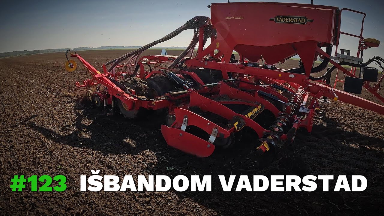 #123 Išbandome vaderstad, mikroelementai rapsui ir kaip sekasi sėti