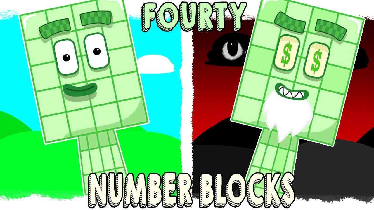 MY SPRUNKI OC : FOURTY (From NumberBlocks)