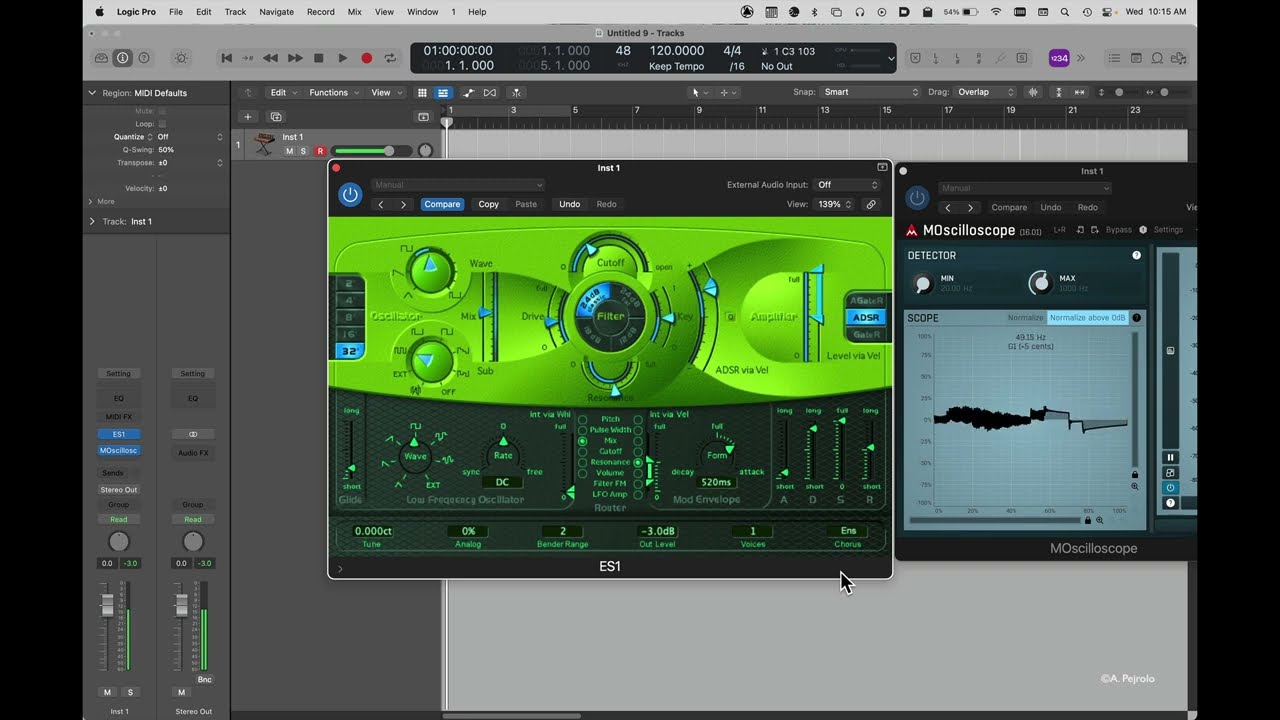 Logic Pro X ES1 Tutorial
