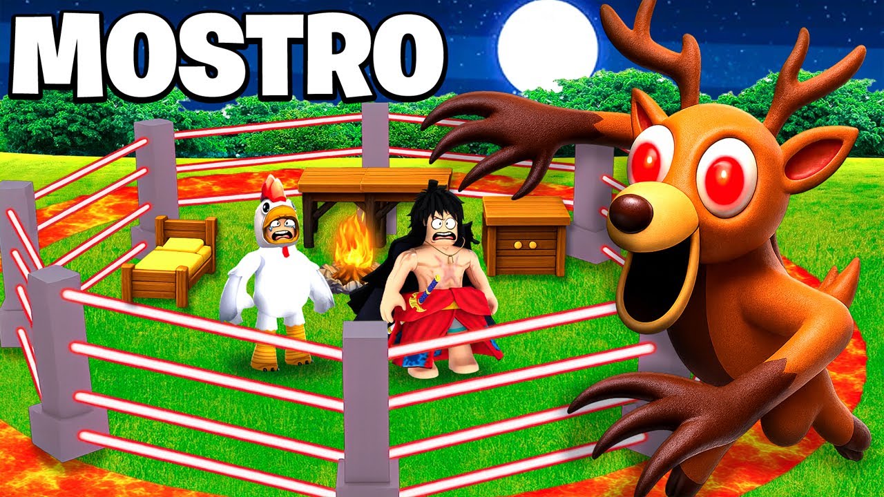 IL MOSTRO CI ATTACCA IN 99 NOTTI NEL BOSCO DI ROBLOX Ep. 5