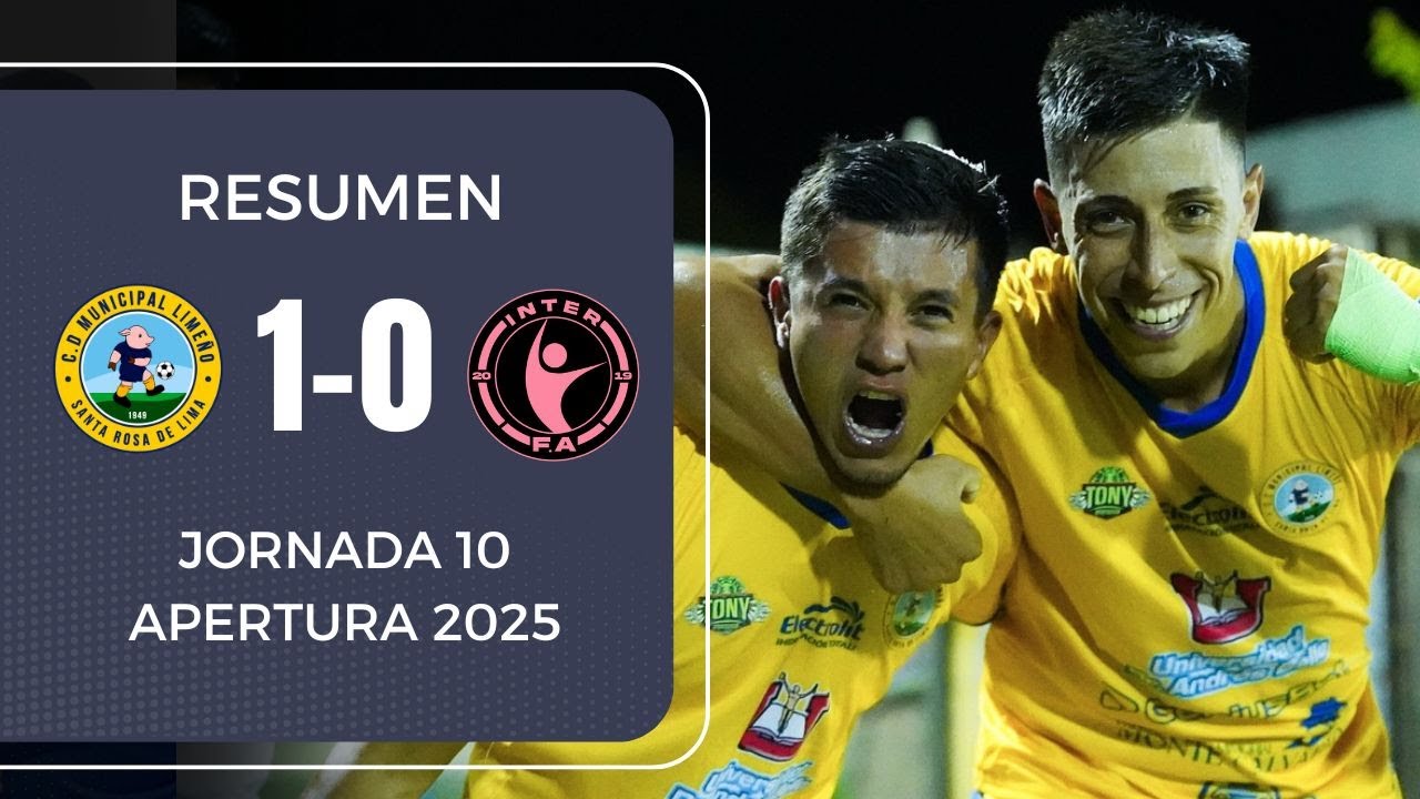 Lime&ntilde;o derrota al Inter FA | Resumen Lime&ntilde;o 1-0 Inter FA | Apertura 2025