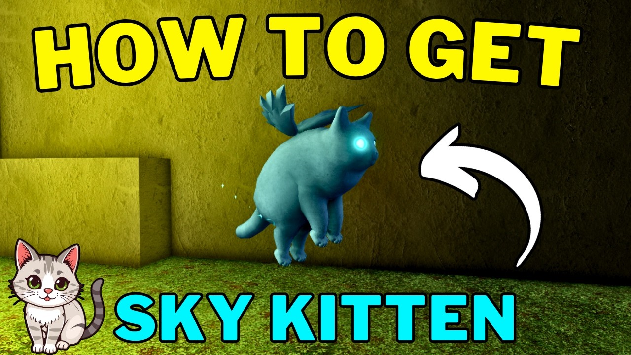How To Get Sky Kitten in Kitten Game 🐾 | Ascension Badge | Roblox