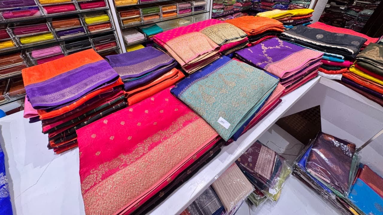 Banarasi Pure Khaddi Georgette Saree | Best Wholesale Deal