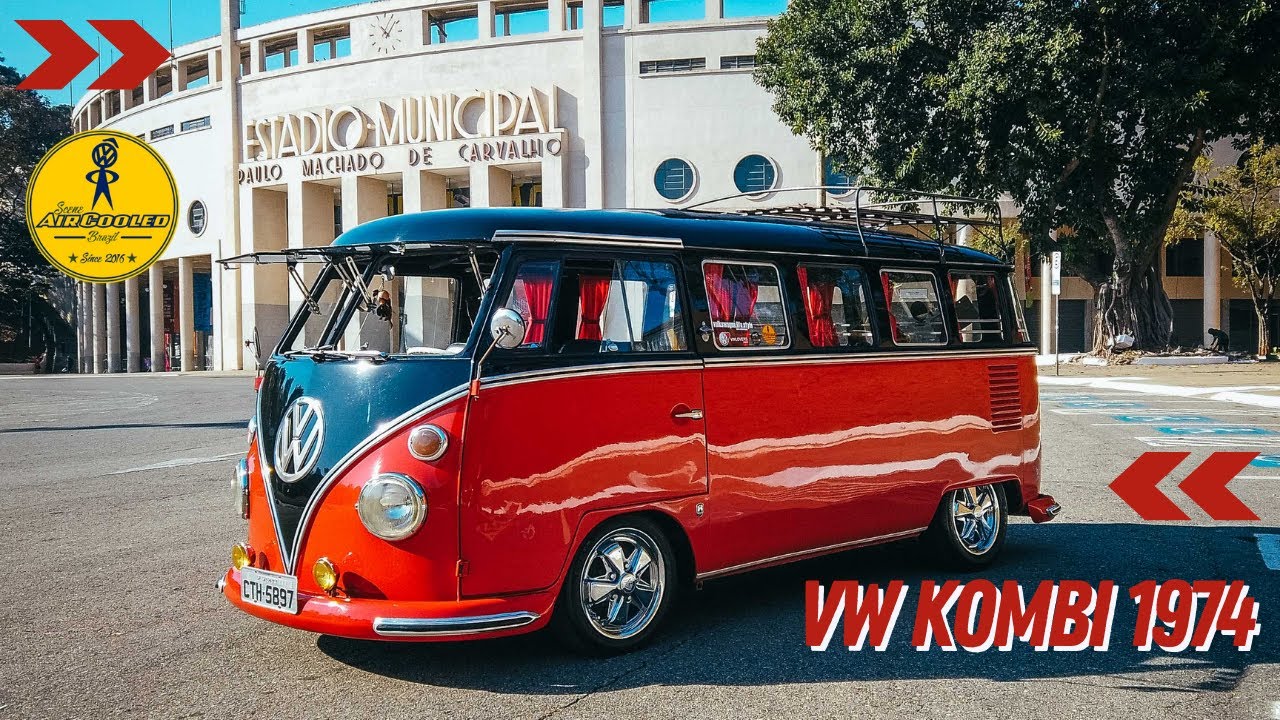 VW KOMBI 1974 REBAIXADA RODAS FUCHS / VW SAMBA 1974