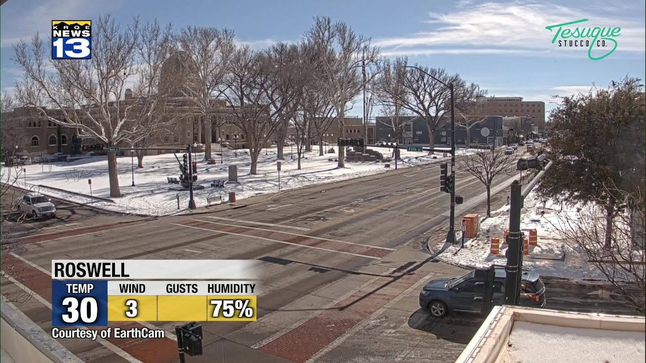 Dry and warmer conditions continue to move into New Mexico