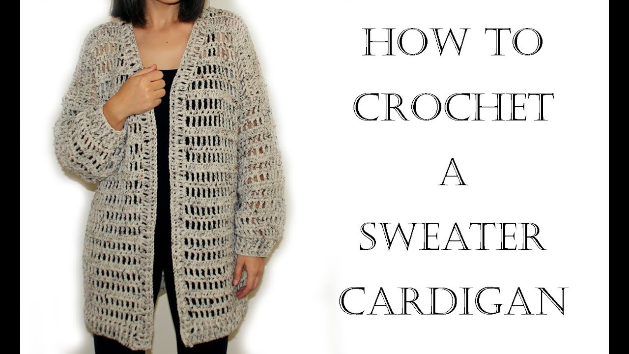 Crochet Cardigan/Sweater