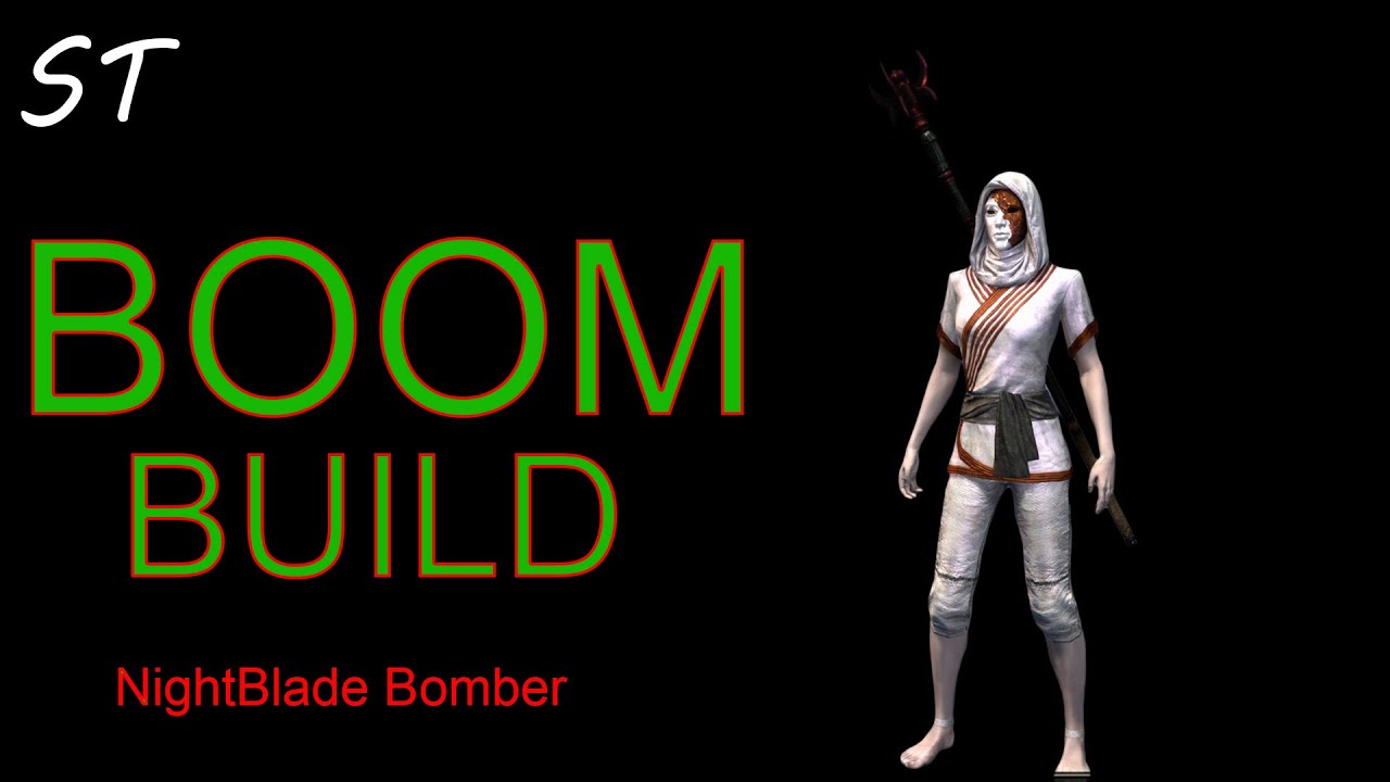 ESO - Nightblade Bomber Build