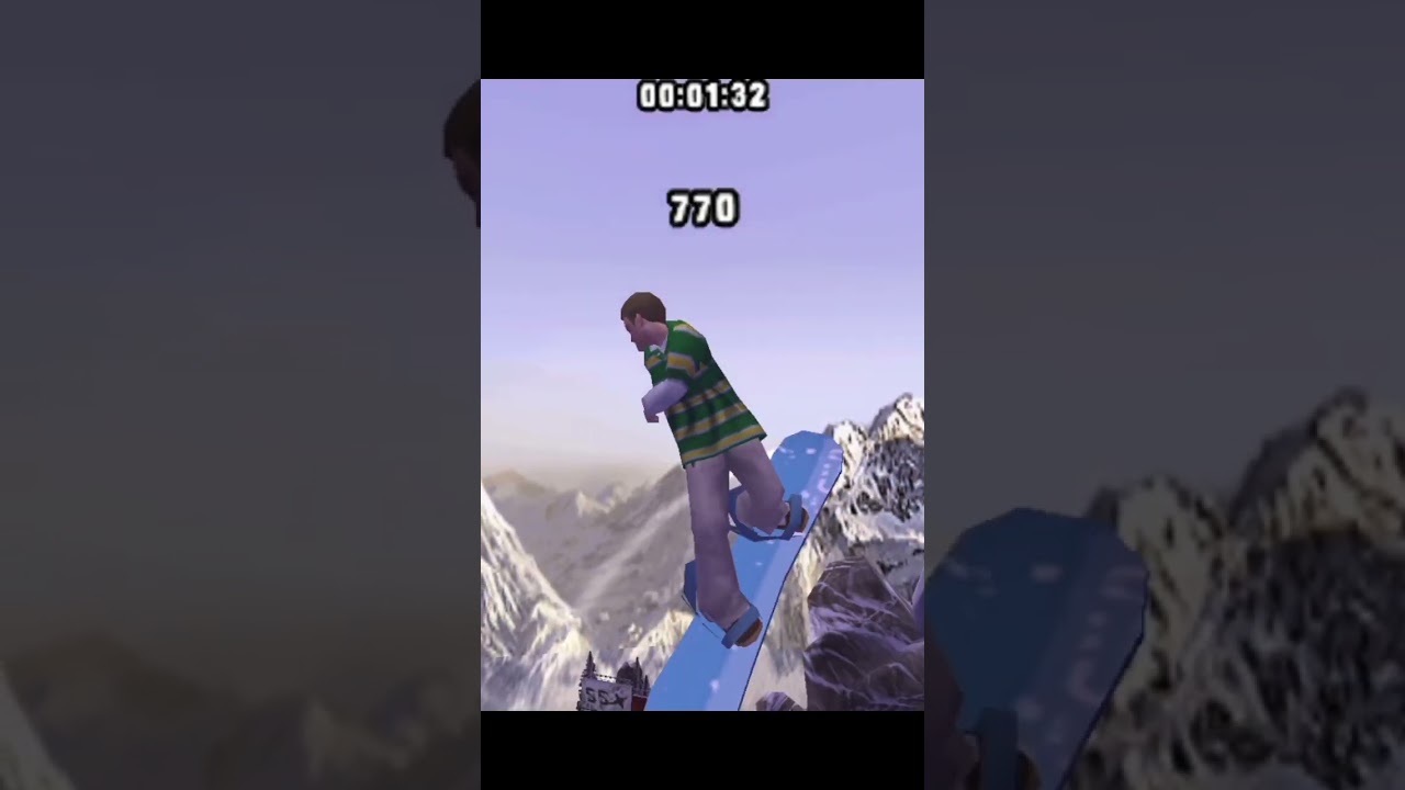 ssx on tour - fly around ( PSP game )