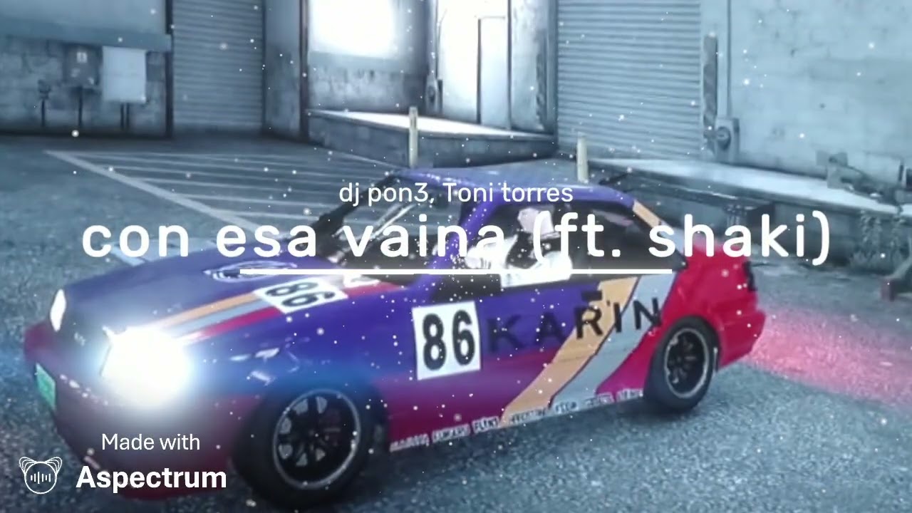 Dj pon3, Toni torres ft. Shaki - con esa vaina (vivu release)