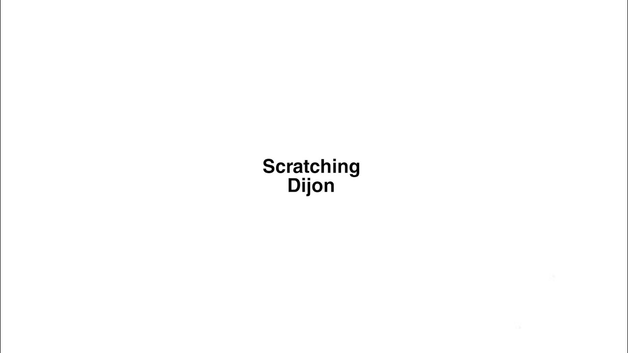 Scratching - Dijon (Live Version Instrumental / Karaoke)