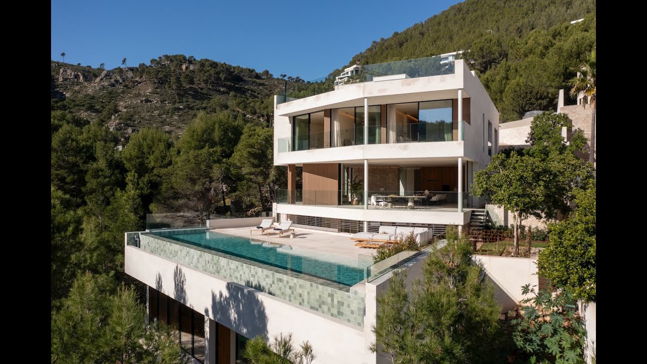 Exklusive Neubauvilla auf Mallorca mit Meerblick, Spa, Infinity-Pool, 5 Schlafzimmern!